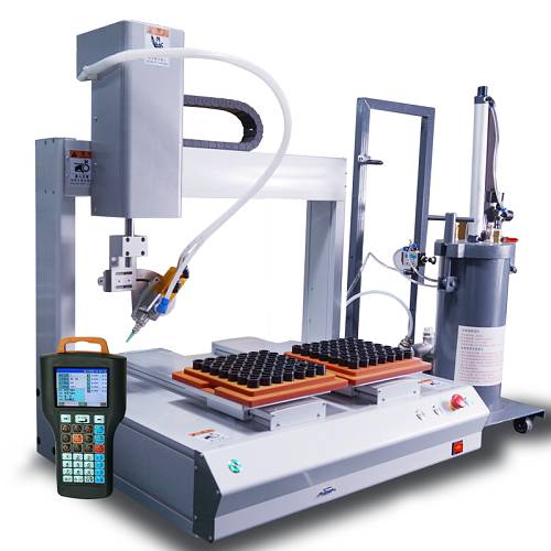 固科/Glueforce双平台自动旋转气动点胶机TZ-DJ5331R-羞羞视频在线观看网站